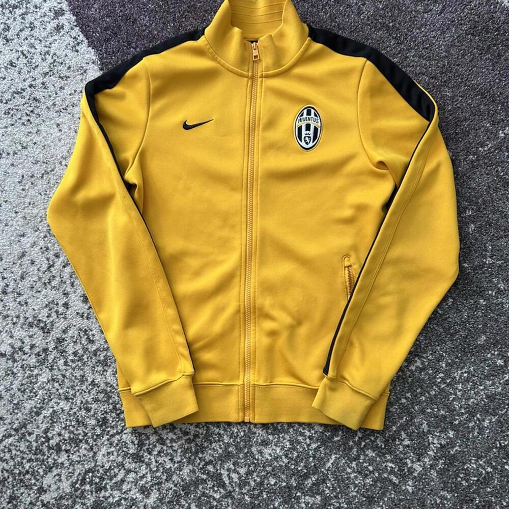 Nike Juventus Yellow Track Jacket Men's Windbreaker - Picture 1 of 7
